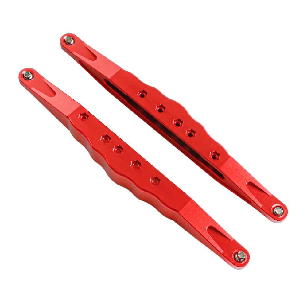 1 pair CNC Aluminum Alloy Rear Lower Keel  2.0 for 1/6  RC Car Losi Super Baja Rey Los05013