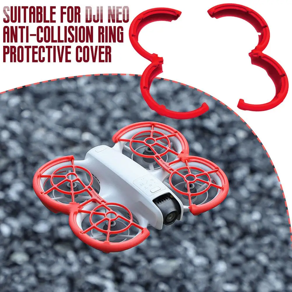 

Drone Anti-collision Suitable For DJI NEO Propeller Protection Strip 1:1fit Easy Installation Enhanced Flight Safety E3L6