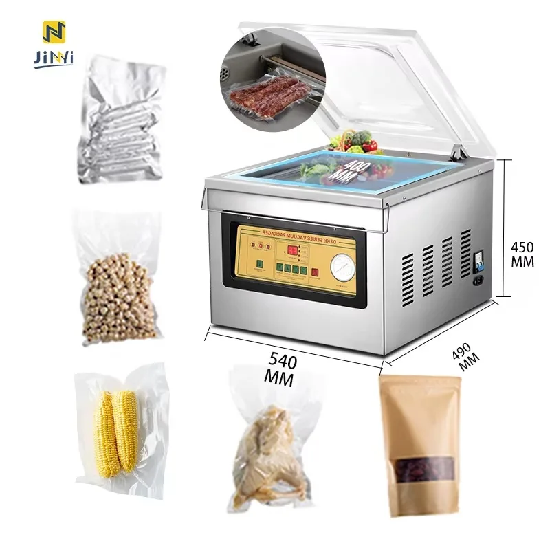 

DZ-400/2F Portable Tabletop Vacuum Machine for Food Packaging Fresh Meat Packing Vaccum Machine Vacuum Sealer Machine