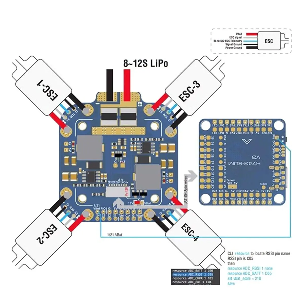 Promotion For System XCLASS PDB FCHUB-12S V2 Board 5V & 12V Output Sensor 3-12S Lipo for RC Drone FPV Quadcopter Multicopter