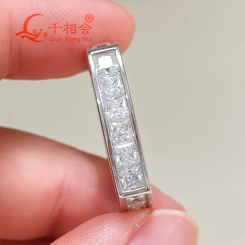 

[Light Luxury & Shining] 925 Silver Moissanite men Ring, Niche - Designed High - End Piece, Exquisite & Versatile Jewelry