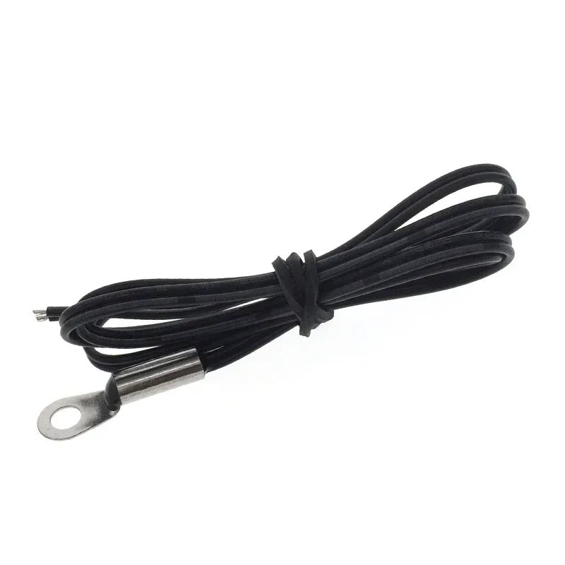 10pcs Temperature Sensor Aperture 4.2mm Fixed Head  Resistance 5K B Value 3950 Error 1%  LU2651 24AWG L=55CM TIN  NTC Thermistor
