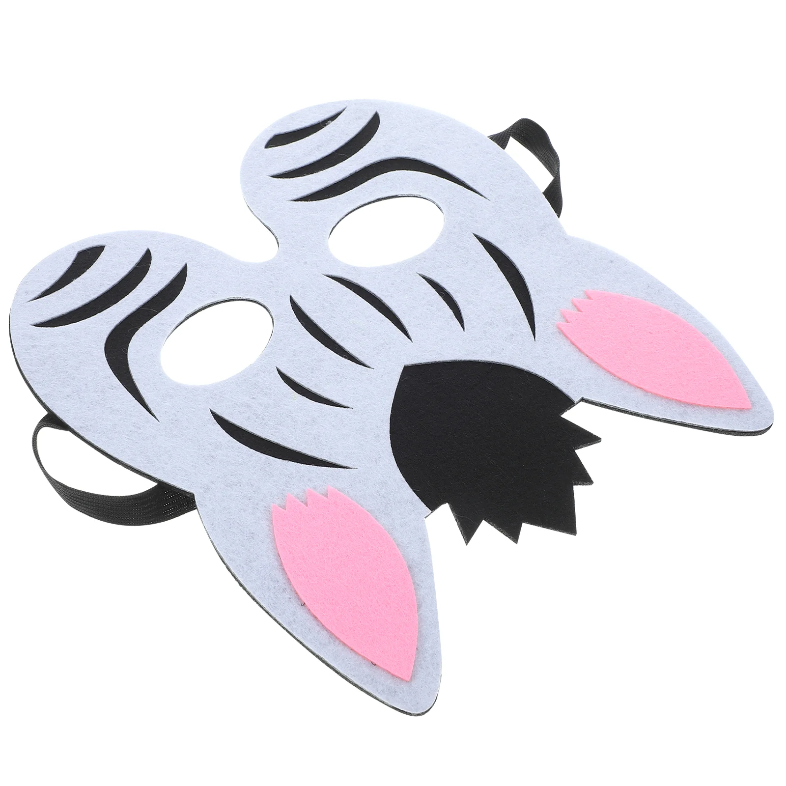 

Cute Animal Mask Halloween Party Mask Masquerade Mask Cosplay Zebra Mask for Children