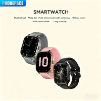 Reloj Inteligente HOMEFISH H9 con Llamadas Bluetooth, Fotografía Remota, Monitoreo del Sueño, Múltiples Modos Deportivos, Frecuencia Cardíaca y Presión Arterial
