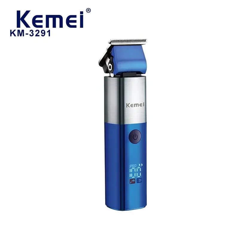 

Kemei KM 3291 Professional Barber Hair Clipper Adjustable Stainless Steel Blade,USB Rechargeable Lithium Battery,Digital Display