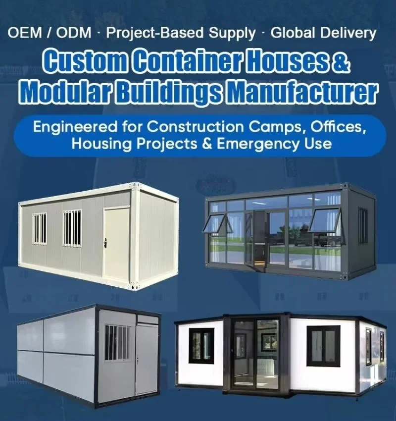 Cost Effective Outdoor Leisure Container House Hurricane Impact Resistant Aluminium Alloy Container Anti Theft Removable House