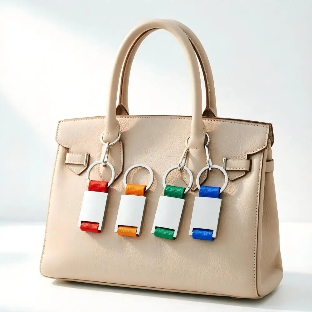 

Personality Metal Creativity Customize Keychain Mark Wholesale Bag Decoration Key Ring Car Unisex Fashion Couple Popular Gift