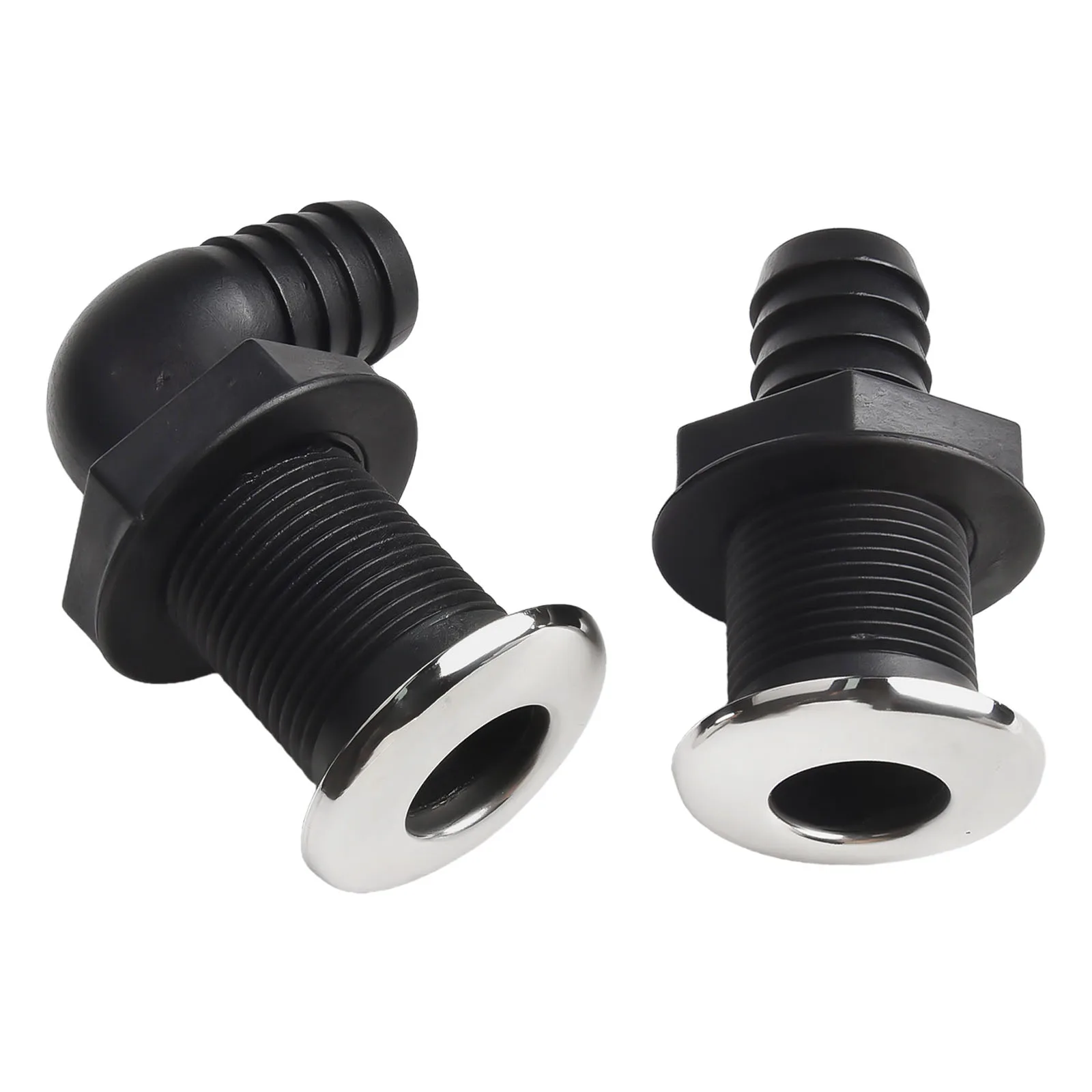 

Nylon Piping System Marine Thru Hull Fitting Easy Installation Hull Connector Reliable Boating Accessory Accessory