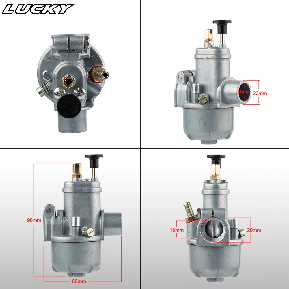 Carburador de corrida PHBG, Carb para JOG50, JOG90, BWS100, RG50, DIO50-90, 17mm, 17.5mm, 19mm, 19.5mm, 21mm, 17mm, 19mm, 21mm