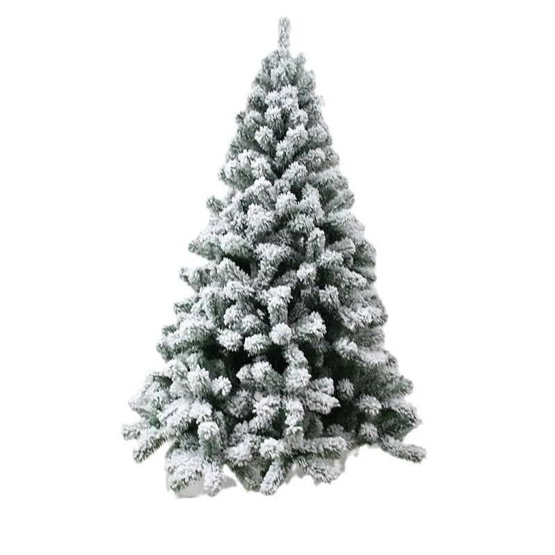 Deluxe encrypted white snowflake Christmas tree ornament, simulated pe Christmas tree