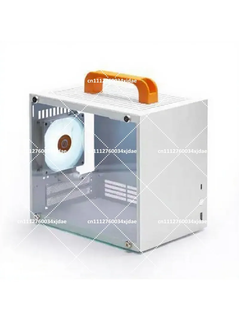 K66 ITX Small Computer Case Portable Desktop PC Chassis for Esports Gaming