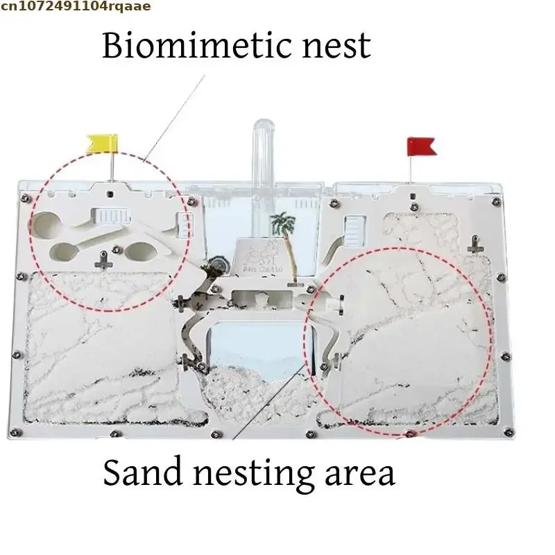Acrylic Ant Castle No Sand Insect Ant Farm Villa - Educational Science Toy for Children Ants Habitat Observation Workshop