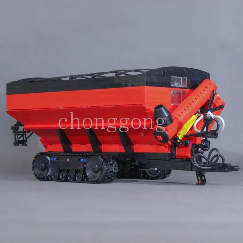 New Remote Control Of Farm TractorQuadTrac 620 And Elmer HaulMaster 2000 Building Block Assembly Toy Model Boy\'s Birthday Gift