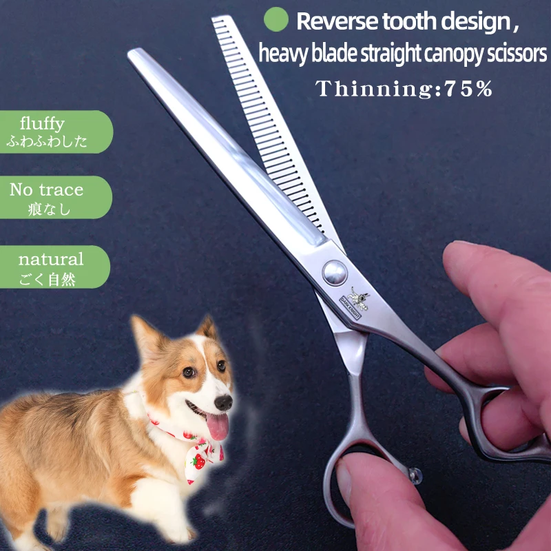 

Wide comb tooth clipper, scarless fluffy clipper, professional pet clipper, dog grooming and hairdressing clipper, high-end 440C