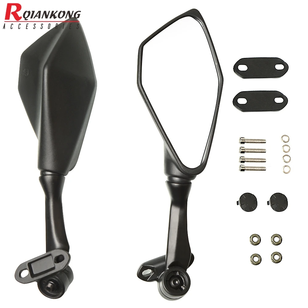 Universal Motorcycle Aluminium Backup Rearview Mirrors accessories mirror For BMW F650GS F700GS F800GS F800GT F800R F800S F800ST