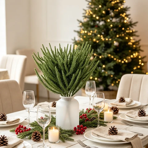 Artificial Pine Needle Picks