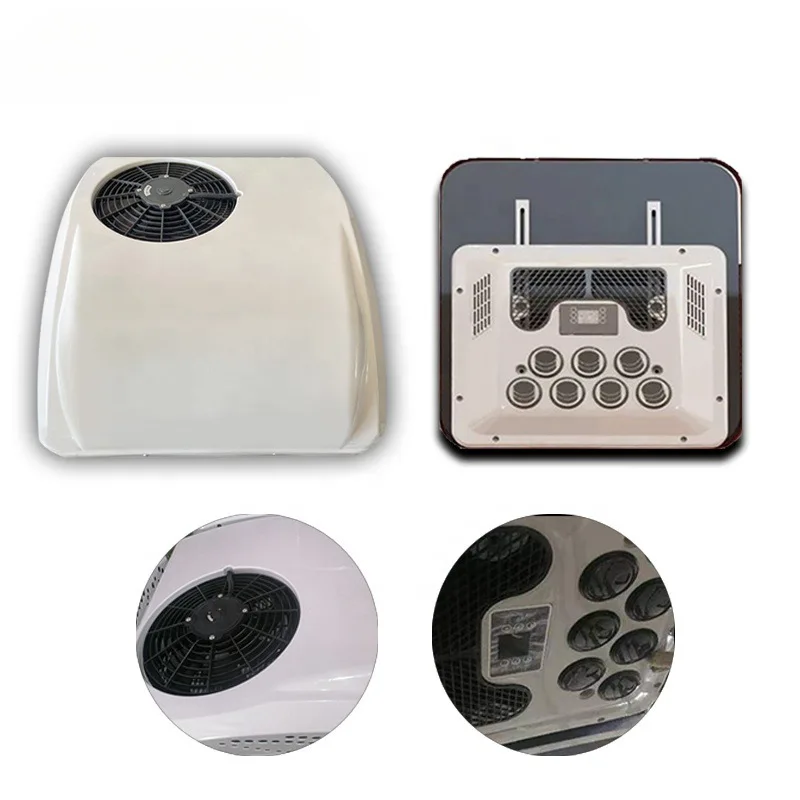 تصميم جديد لمكيف الهواء لوقوف السقف بتيار متردد 220 فولت للأنظمة الكهربائية RV #5