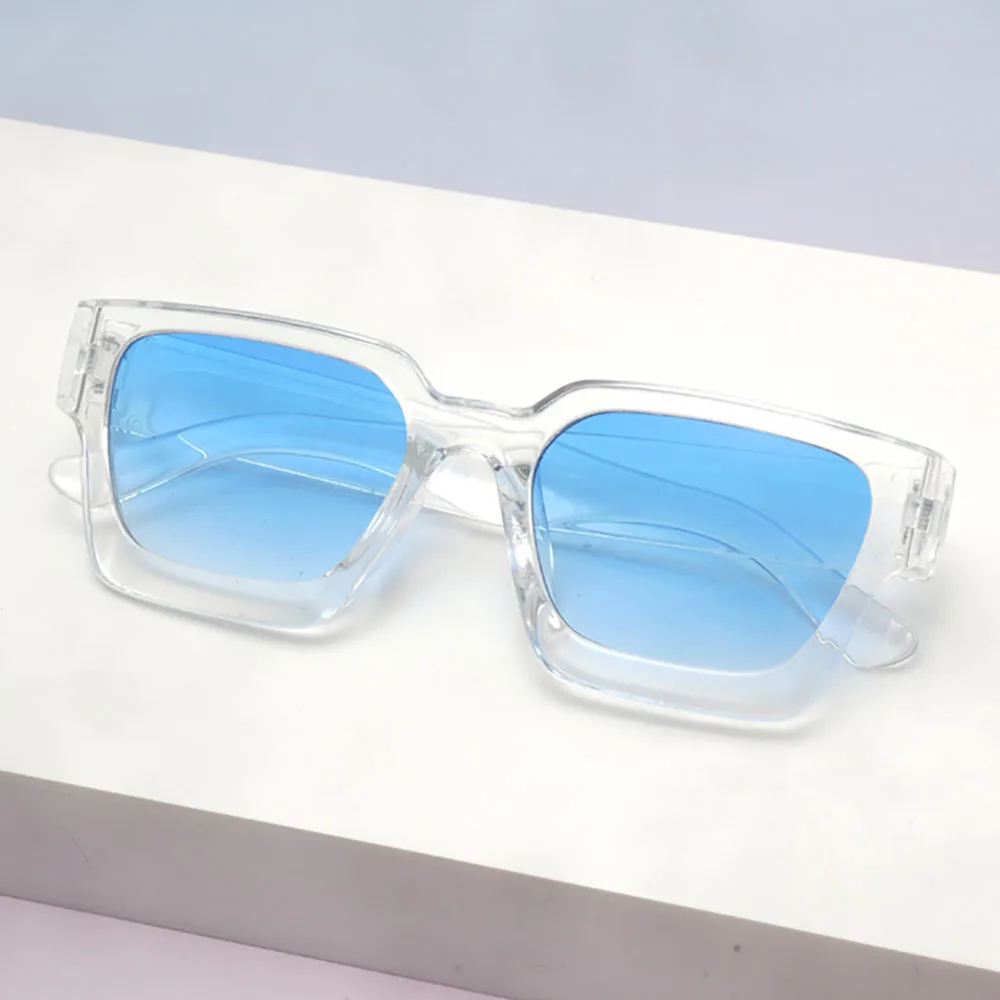 Thick Frame Eyewear Trendy Fashion Sunglasses Plastic Sunglasses Classical Unisex Sunglasses For Parties Fashion Wear Beach