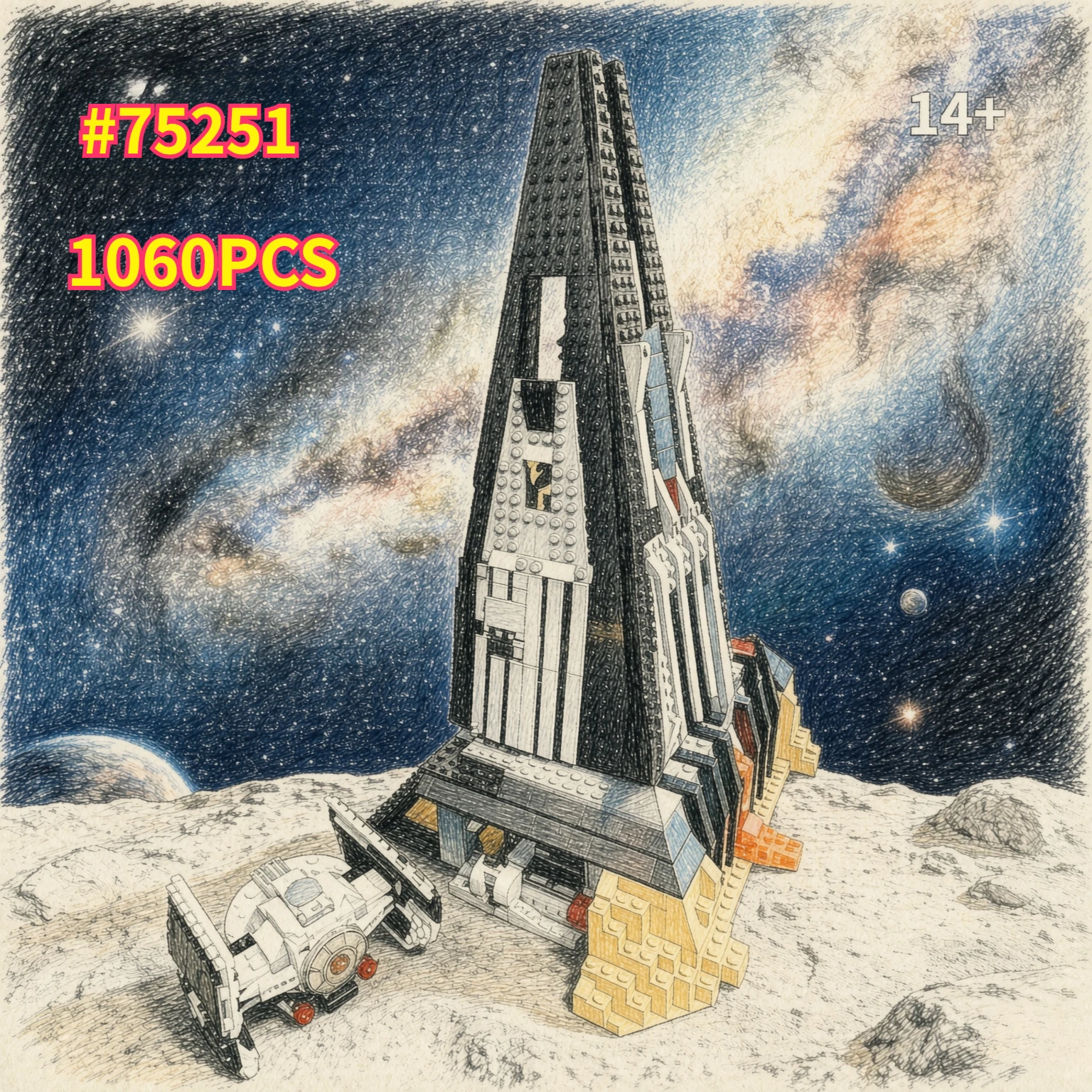 moc-tie-ファイターモデル-1060-個のビルディングブロックセット-レゴ粒子と互換性あり-クリスマスギフトに最適
