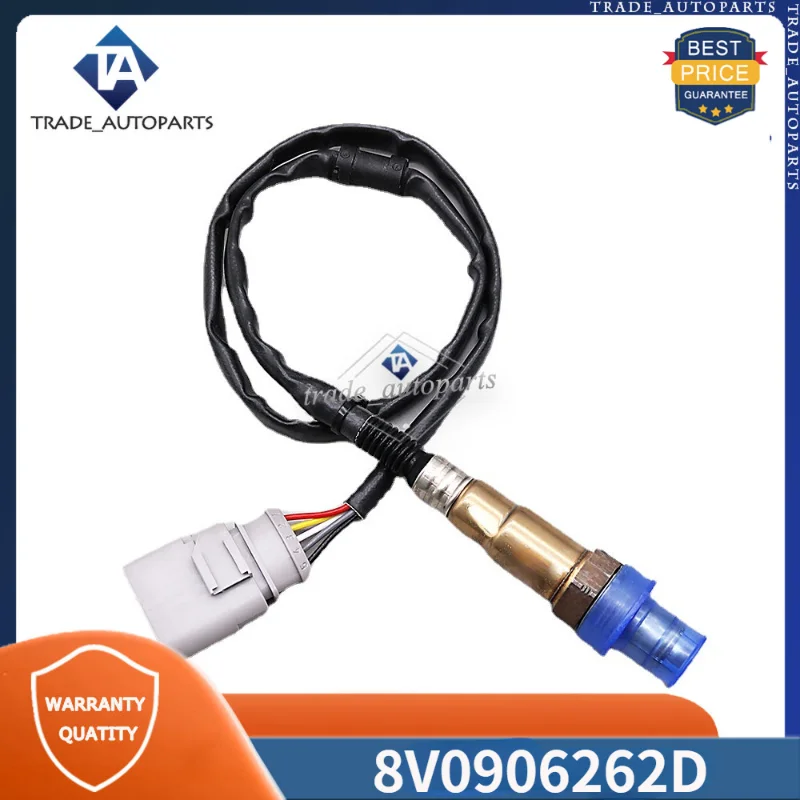 8V0906262D 234-5185 Car Oxygen Sensor Upstream For Audi A3 TT Quattro S3 Volkswagen GTI Golf R Lambda O2 Sensor 1Pcs 06K906262CS