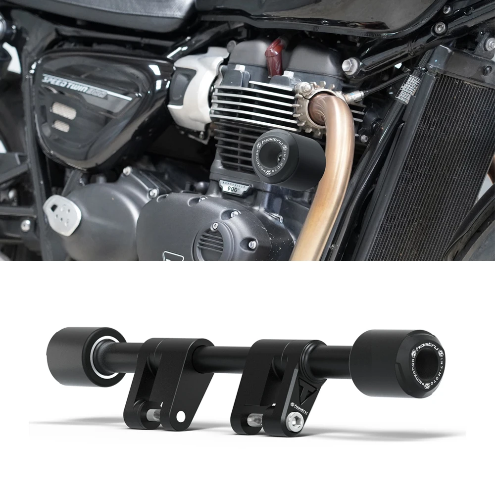 

For Triumph Bobber Bonneville T100 T120 Speed Twin 900 1200 Frame Sliders Crash Protector