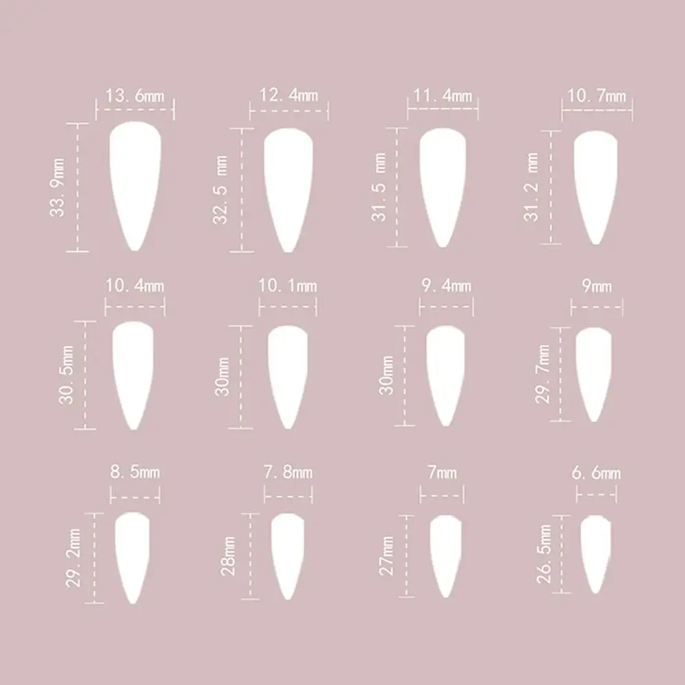 24 pçs manicure longa amêndoa unhas falsas bailarina stiletto falso nials destacável chama vermelha dicas de unhas francesas diy