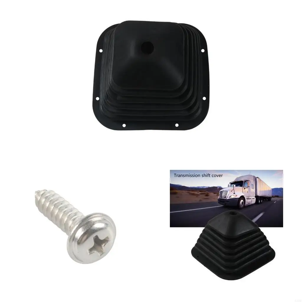 6XDF Protective Gear Shifts Boot Upgrades Heavy Duty Transmission Shifts Boot Protector Manual/Automatic Gear Shifts Cover