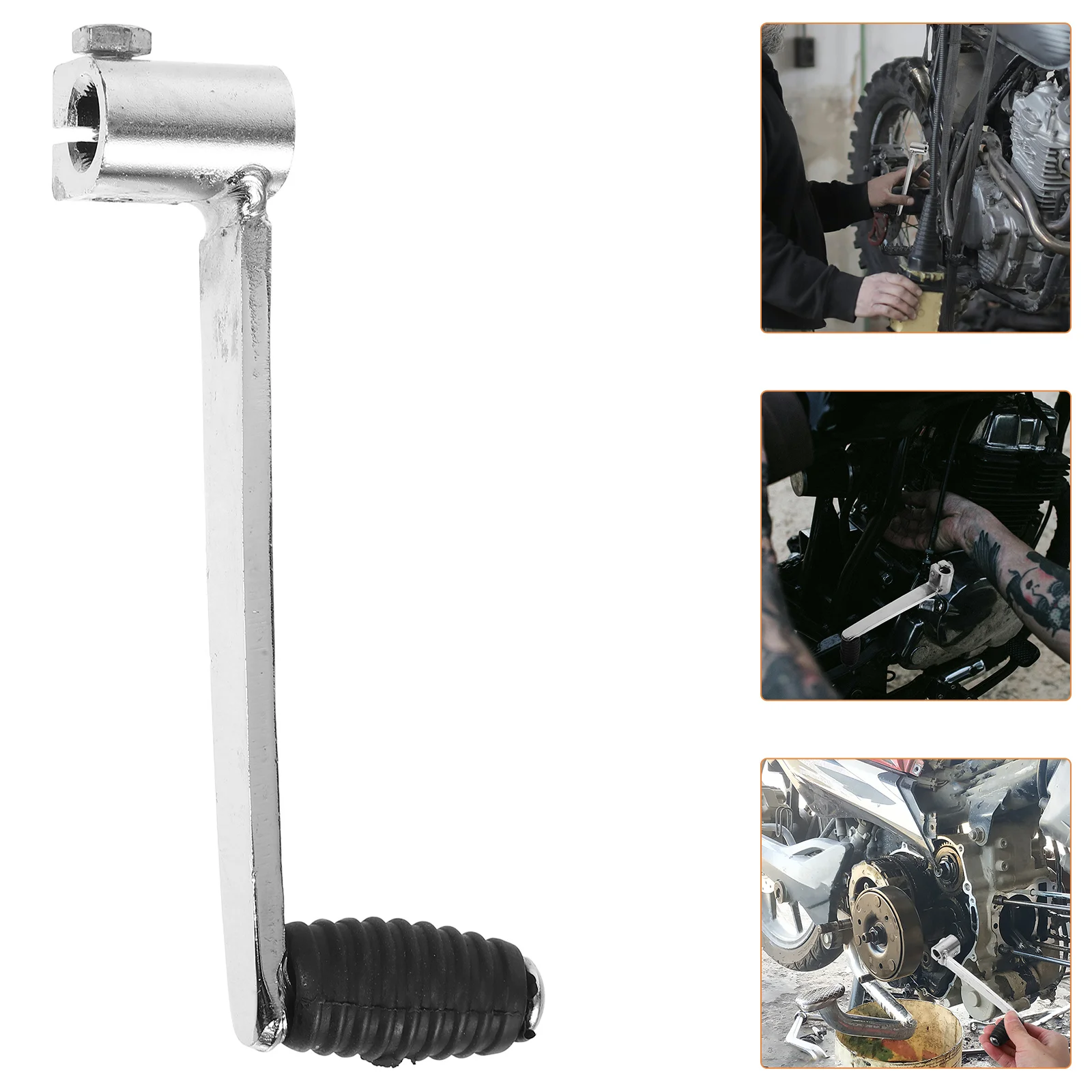 

Motorcycle Gear Shift Lever Aluminum Universal Fit For Atv 4 Wheel Motorcycles Durable Foot Shifter Replacement