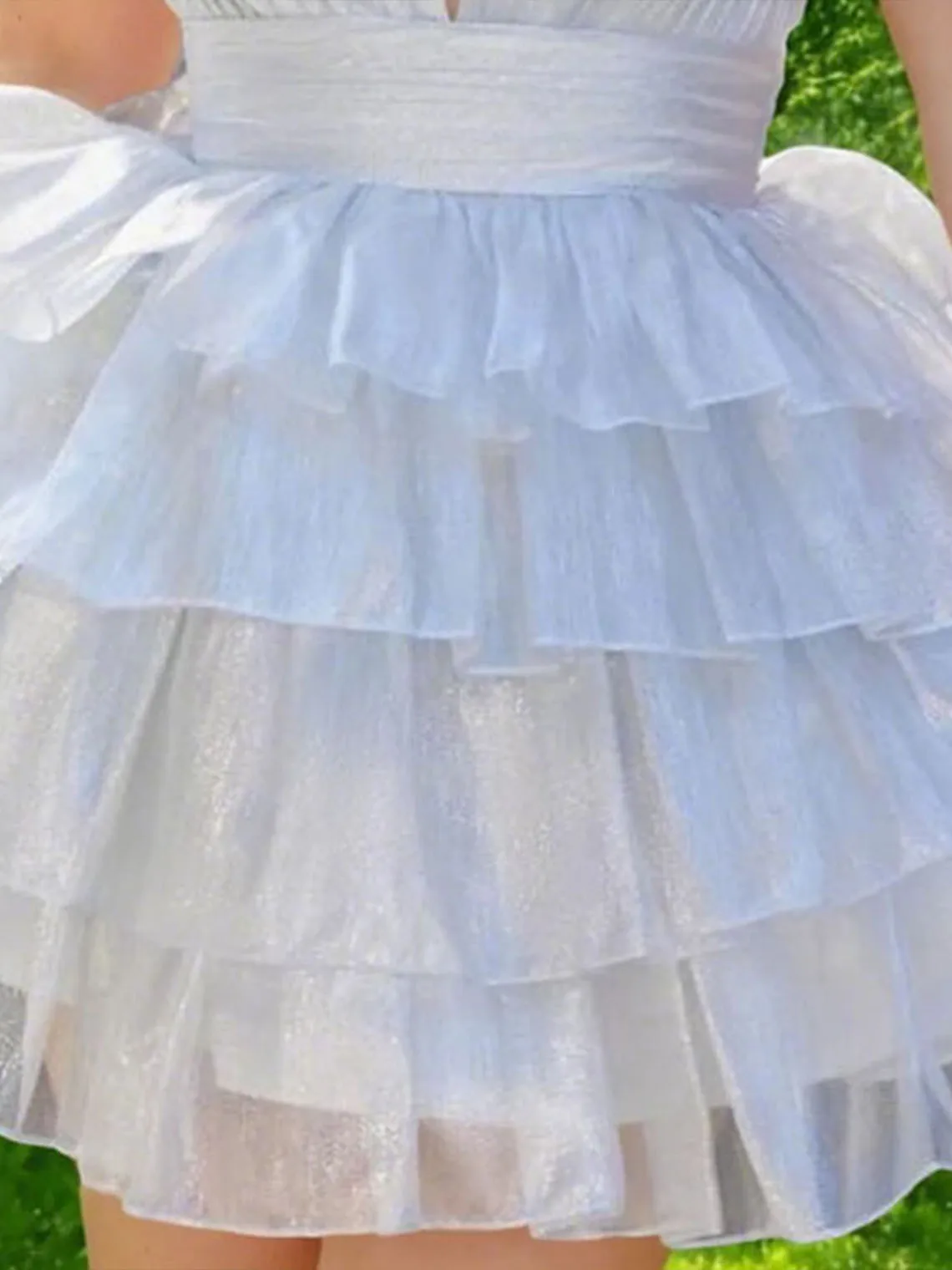 Бальное платье трапециевидной формы, коктейльное вечернее платье, мини-платье без рукавов с v-образным вырезом, атласный тюль, бант, праздничная одежда для выпускного вечера, 2025 г., бесплатно по индивидуальному заказу