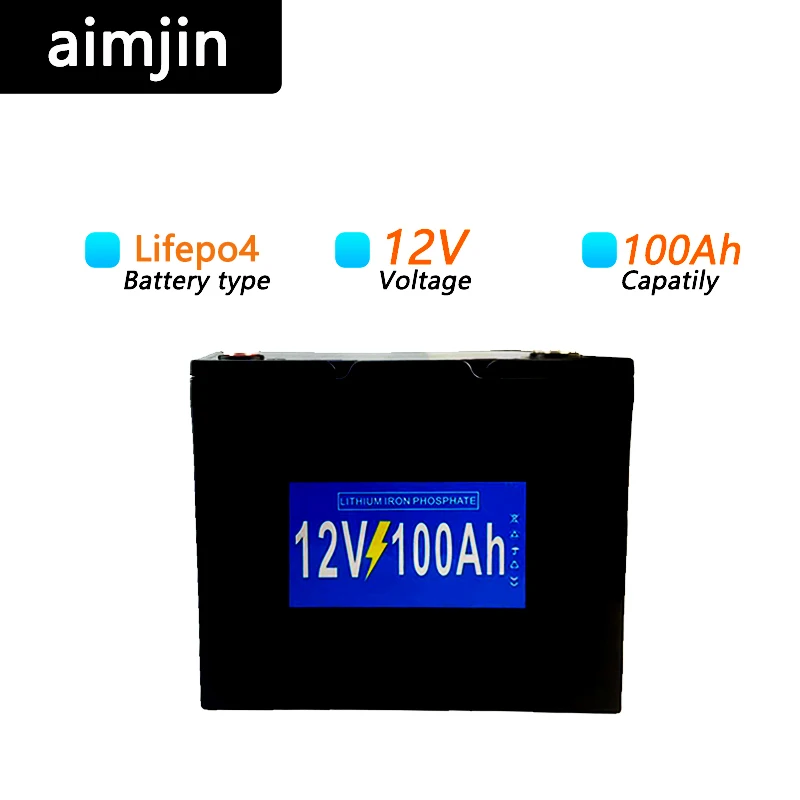 

12V 100Ah Lithium Battery Pack for Children's Toy Car, Solar Street Lights Andother Small Equipment Power Supply Tool