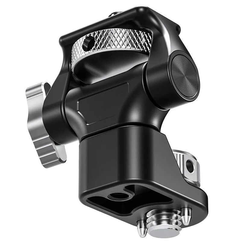 อุปกรณ์เสริมต่อขยายขาตั้งกล้องแบบตาเดียว Leofoto FM Universal Monitor Mount Snail Head FM Series Cold Shoe Arri Positioning