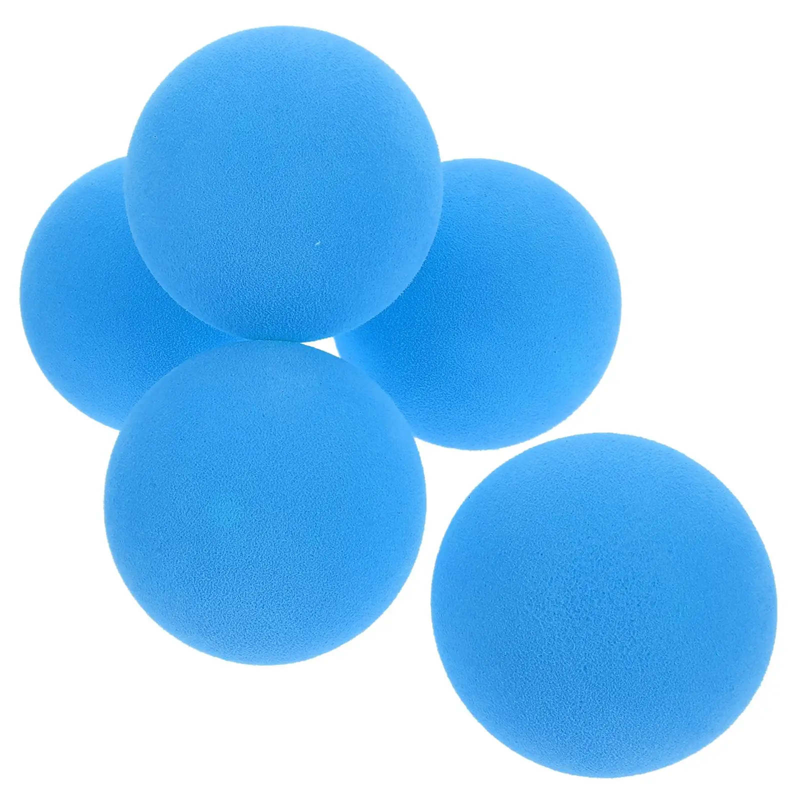 5pcs EVA Sponge Baseballs 6cm Soft Training Balls Kids Throwing Practice Durable Baseball Favors