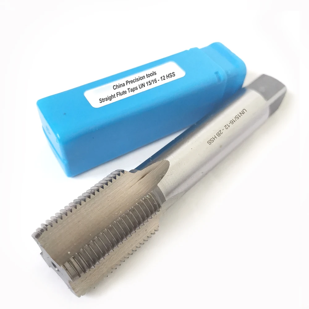 Grifo de enchufe de rosca de tornillo unificada HSS, 1 "1-3/16 1 1/4 1-5/16 1-3/8 1-7/16 1-1/16 1 11/16", grifos de flauta recta 13/16 7/8 15/16 1-1/2