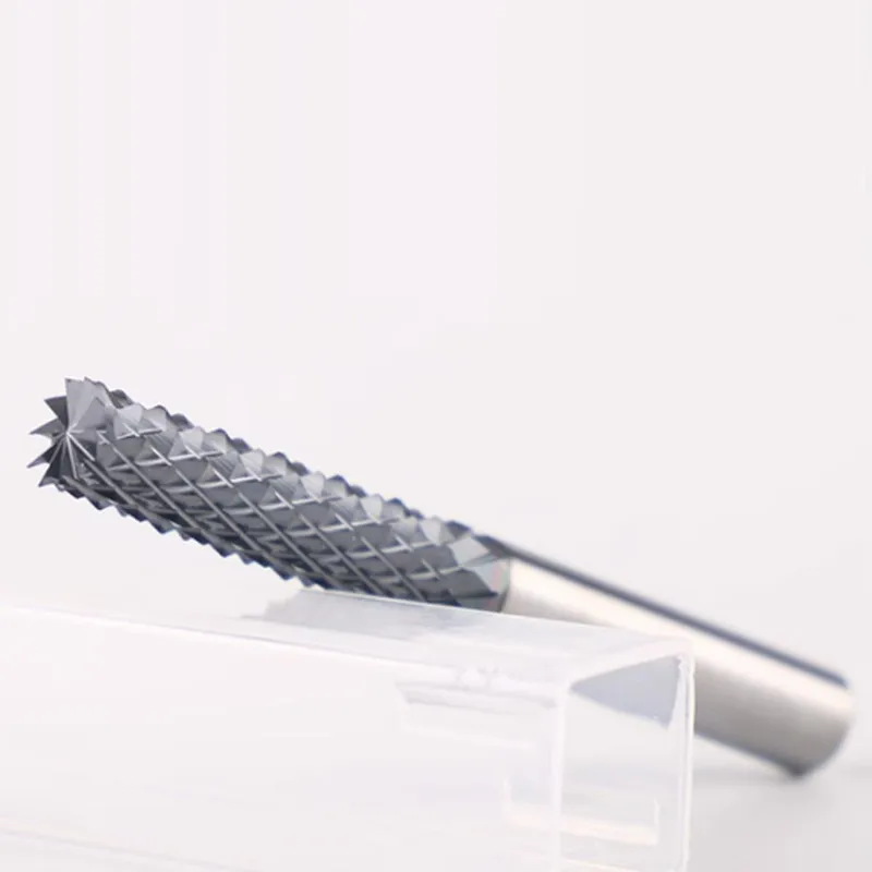 Rostic pcb mais end mill wolfram stahl karbid für aluminium cnc gravur mechanische bearbeitungs zentrum fräser werkzeuge