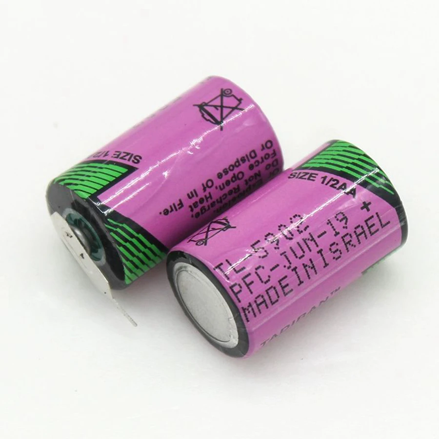 2pcs/lot TL-5902 3.6V 1/2AA TSXPLP01 PLC Non-rechargeable Lithium Battery