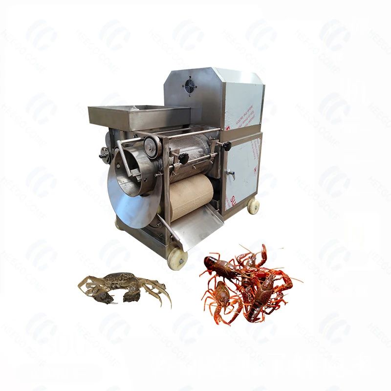Máquina deshuesadora de peces Extractor de peces Máquina peladora de cangrejos industrial Máquina pulidora Surimi