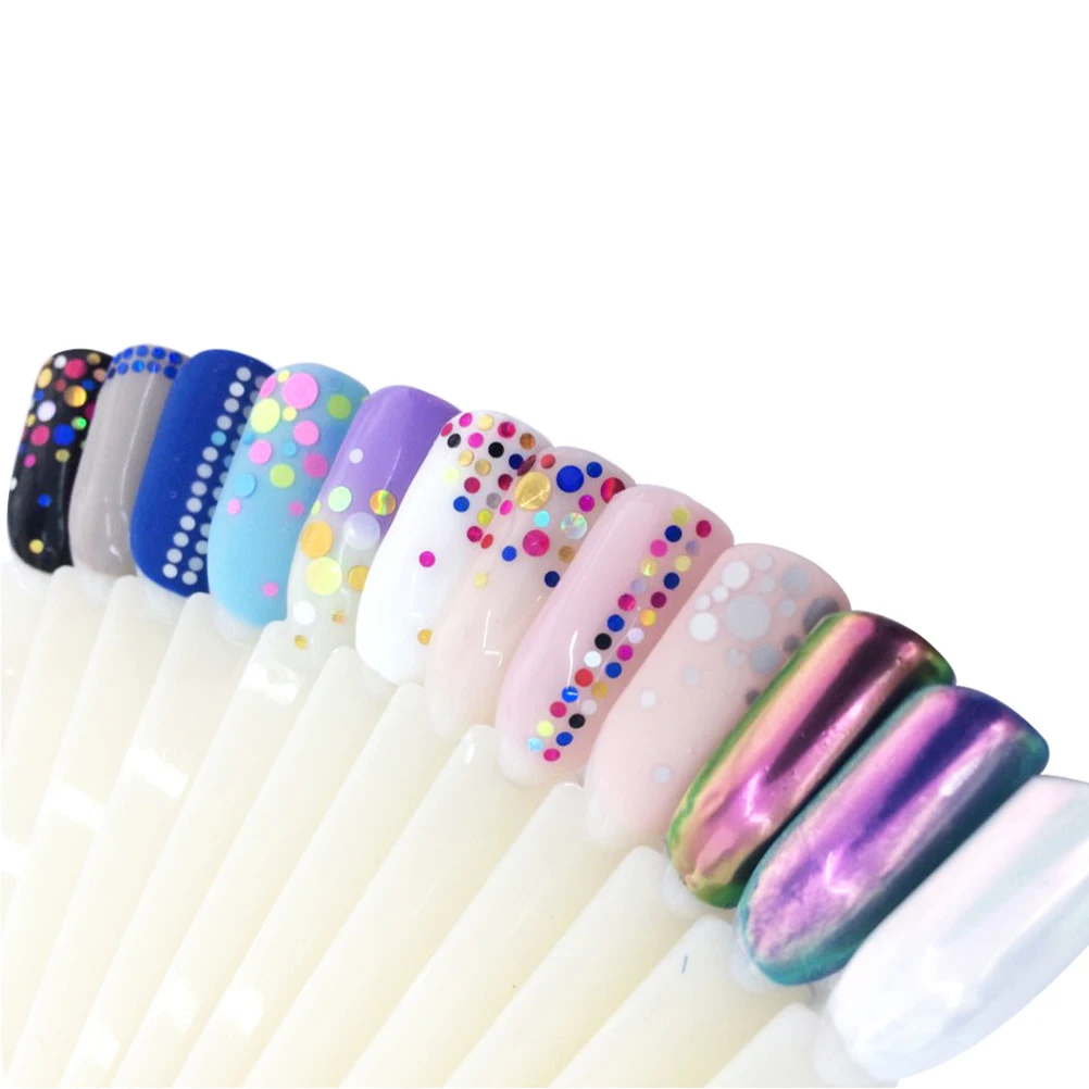 

3 Boxes Colorful Round Sequins Ultra-Thin Glitter Paillette Mini Nail Art Decorations For Diy Manicure Design Nail Flakes