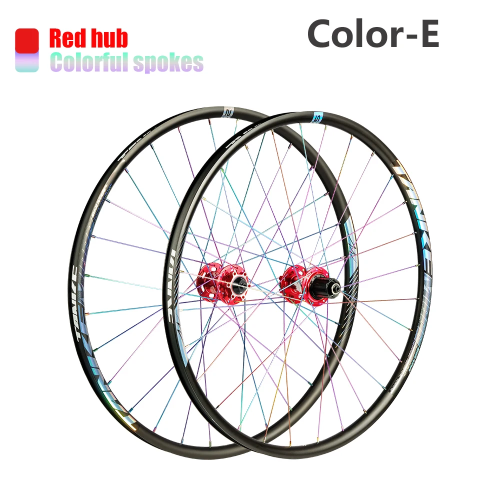 【しん】MTBホイールセット タンケ MTB ホイールセット 2627.5 29er 自転車ホイールクイック
