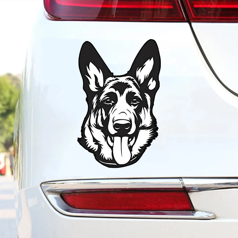 Show Your Love for German Shepherds with this Stylish Bumper Sticker!