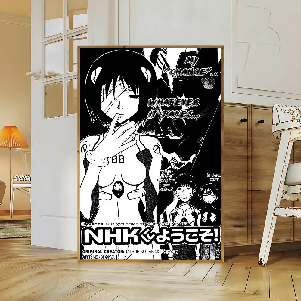 W-Willkommen im N-NHK DIY-Sticker-Set: Selbstklebende Poster, Kunstdrucke, Vintage-Dekorationsgemälde – Detail 14