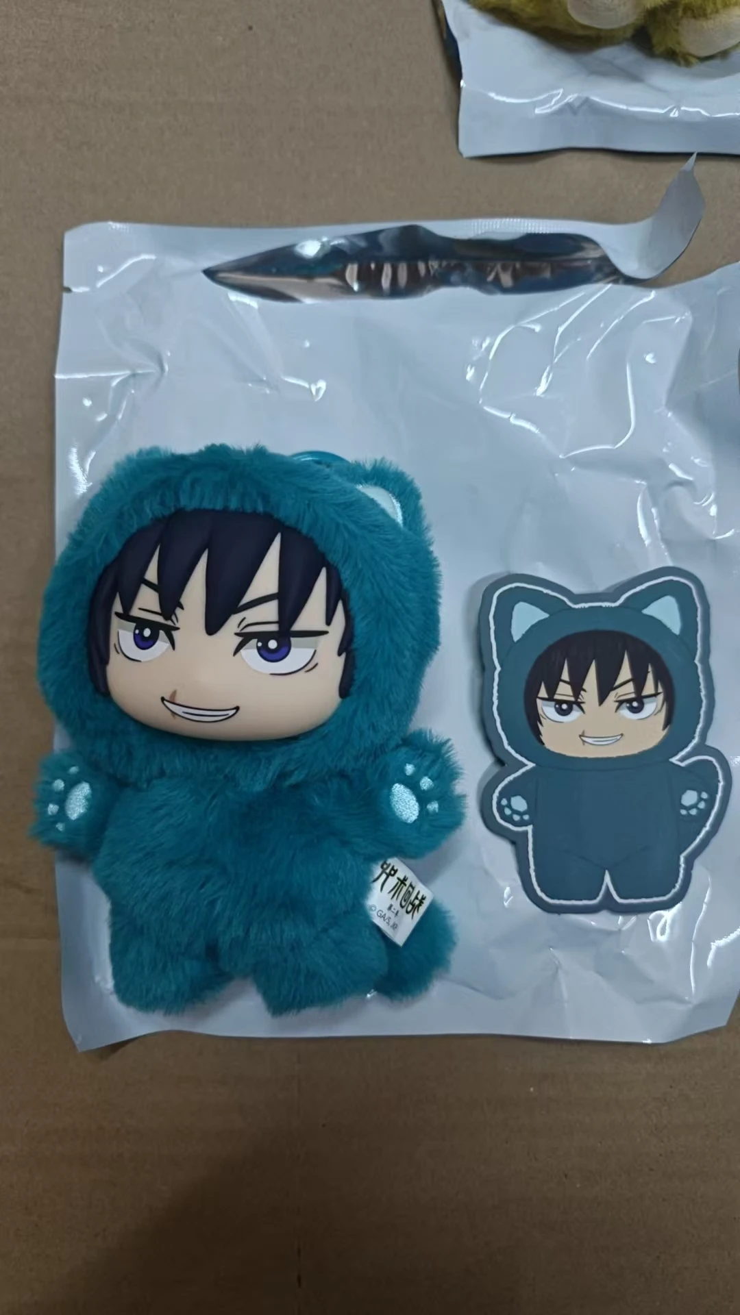 Genuino Jujutsu Kaisen Trendy Toy Figure Cute Doll Doll Doll Ornaments