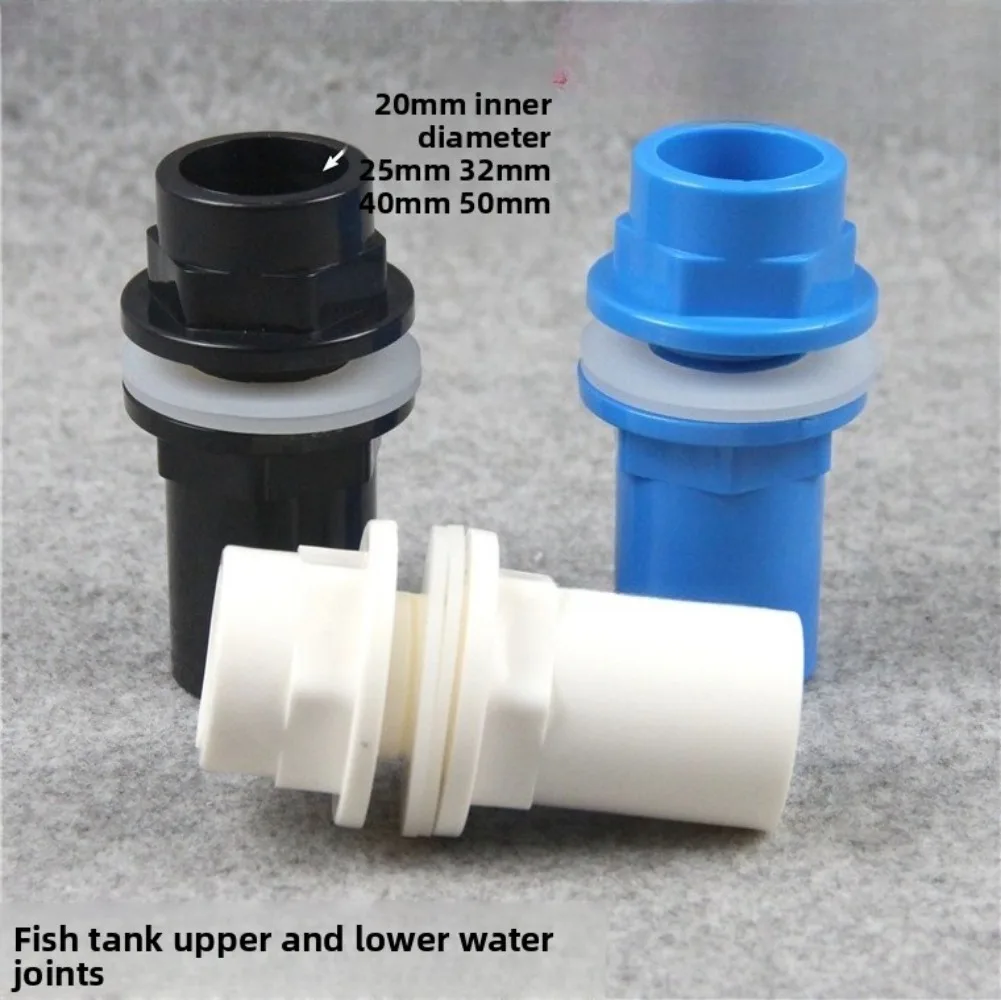 

Для аквариума/аквариума/адаптера для садовой ирригационной трубы, 1 шт., разъем для резервуара для воды из ПВХ - 20/25/32/40/50 мм - фитинги