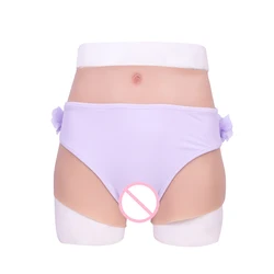 Silicone Fake Vagina Underwear Pusssy Panties For Man Crossdressing Build In Tube Transgender Male To Female Crossdresser