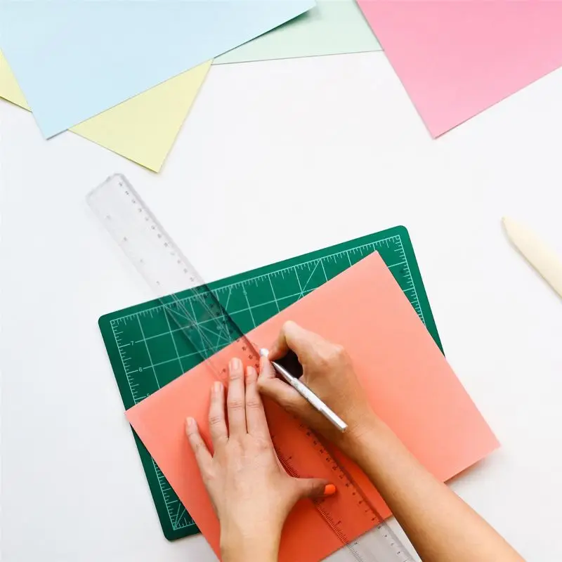 Y1UB 2PCS Righello dritto Righello matematico accurato Campo misura 0-30