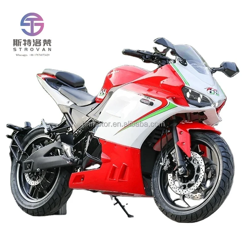

72V Street Legal Racing Electric Motorcycle High Speed 80-180km/h Hub/Mid Motor Motorbike for Urban Commute