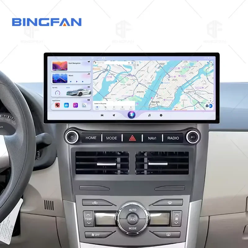 2026 Hot Sale 4G+ WIFI 8 Core Full Touch Screen Android Car Player DSP Carplay 12.3 Inch Car Frame Radio for Corolla view 3