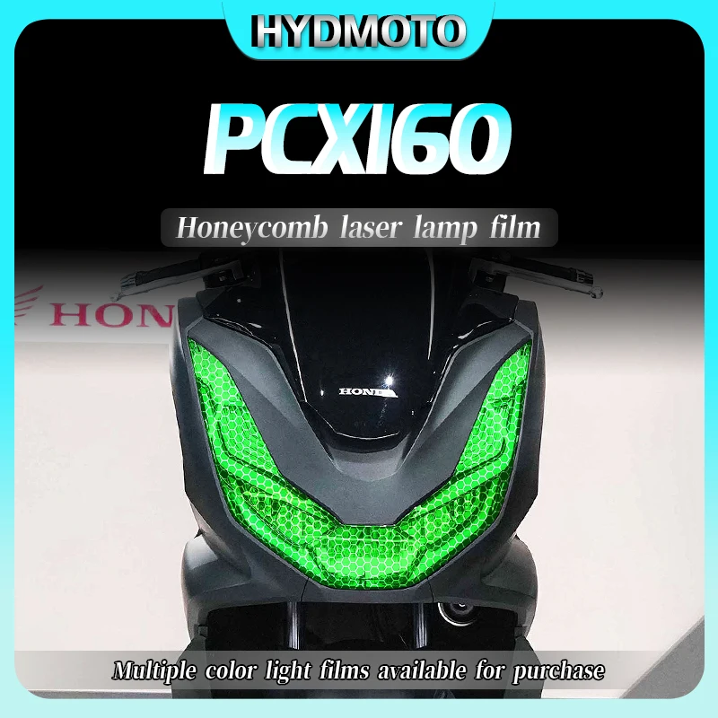 

Для передних фар Honda pcx160 PCX160, фотопленка, сотовая Лазерная фотопленка, защитные наклейки для автомобиля, аксессуары для мотоциклов