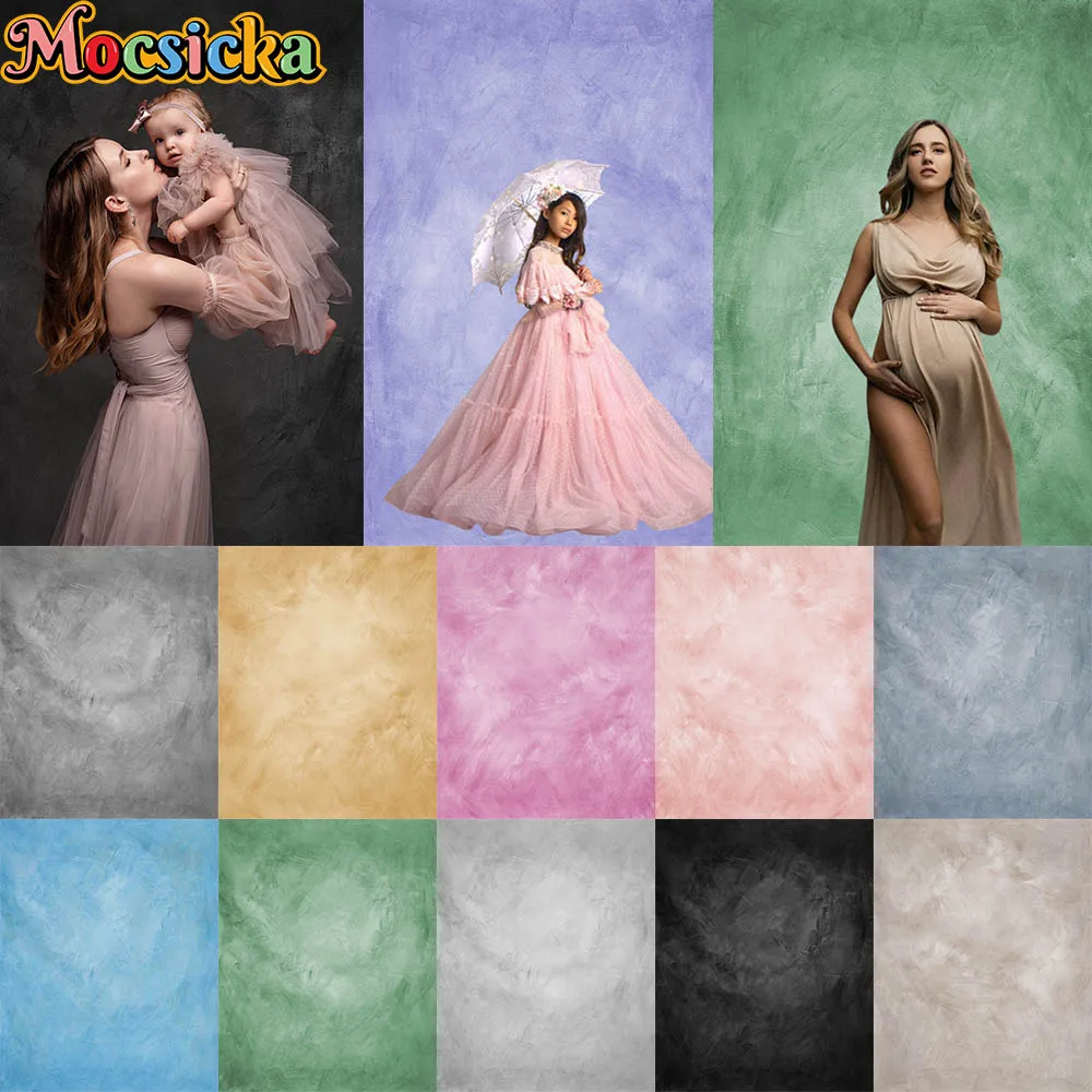 Mocsicka-Toile de fond de photographie abstraite, Art de Bergame, Glamour, Femme, Nouveau-né, Portrait d'enfant, Prise de vue en studio photo