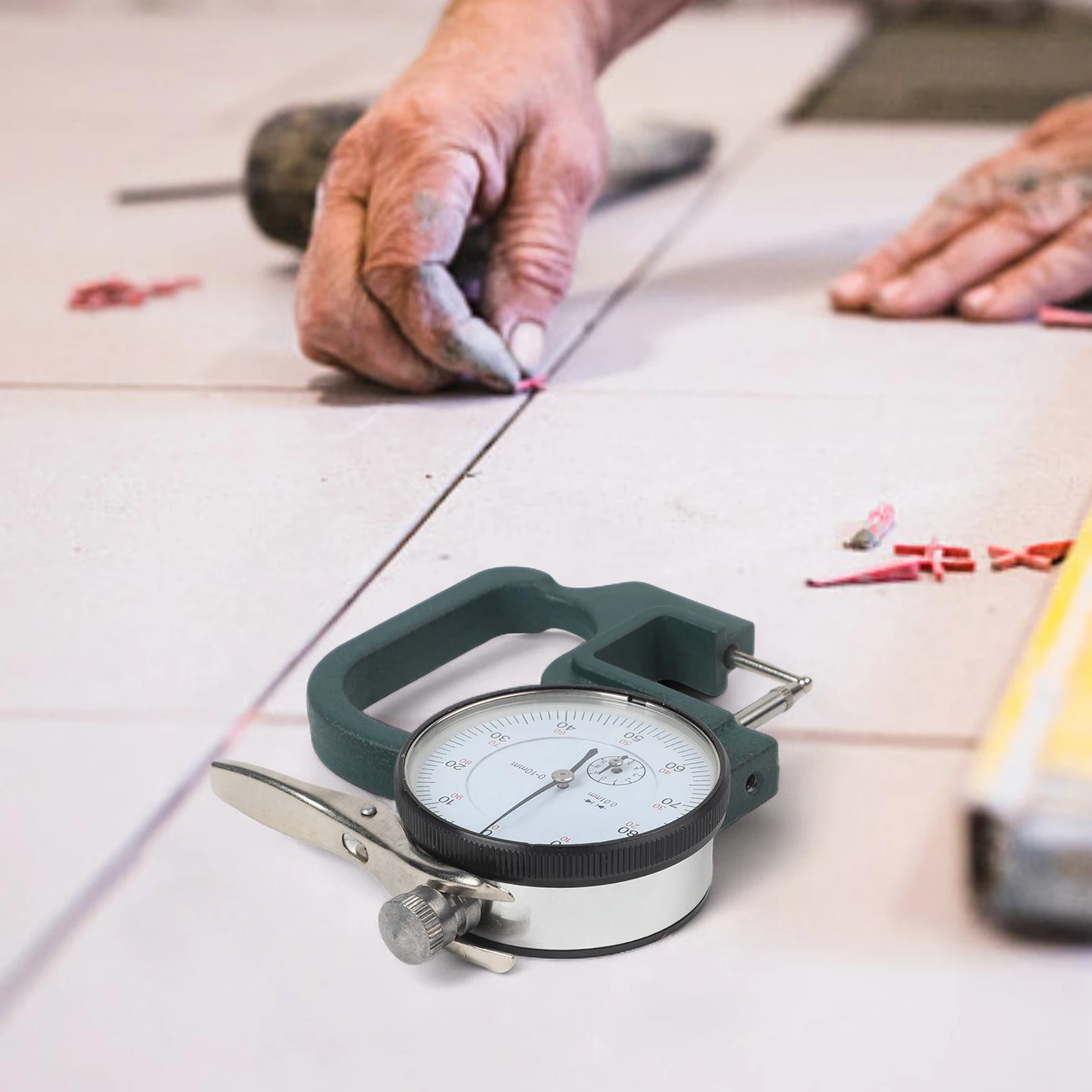 

Измерительный прибор для домашнего использования, инструмент для измерения толщины, автоматическое отключение питания, толщиномер, кожаное измерительное устройство