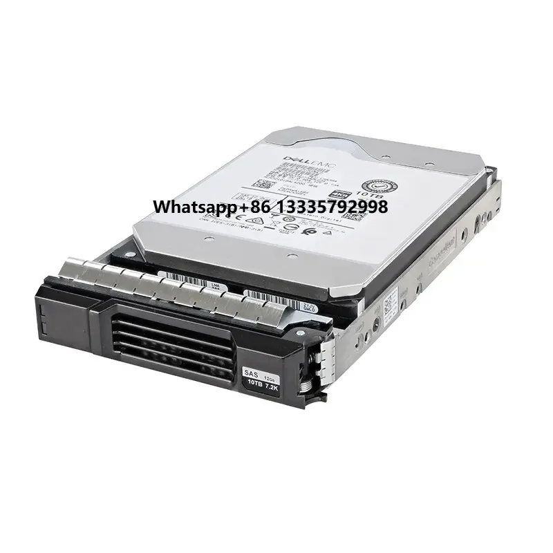 

Dells EMC SAS 3.5 10TB 12G 7.2K X7K8W Tray LFF Hot Plug Hard Disk Drives Hdd